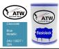 Preview: Chevrolet, Blue Metallic, 24U / 9527 / 38A: 500ml Lackdose, von ATW Autoteile West.